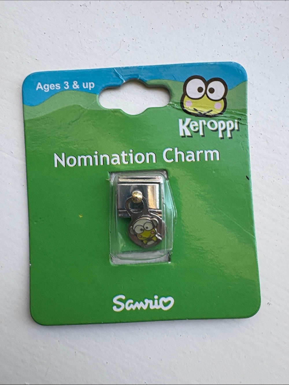 Sanrio Keroppi Green and Blue Nomination Charm